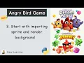 Angry Bird Game in Python Start with importing sprite and render background