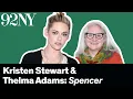Kristen Stewart with Thelma Adams Spencer
