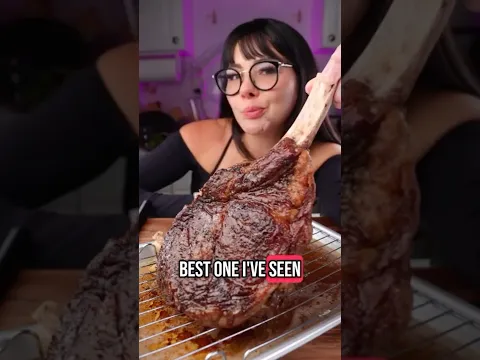 How to cook a 1kg steak perfectly🥩 #mukbang #food #steak