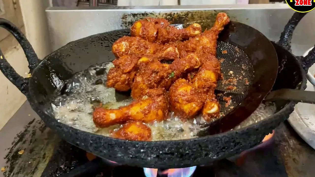 Street Style Chicken Leg Fry   Indian Street Food   Recipes   Leg Fry Recipe @StreetFoodZone