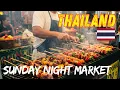 Wandering Through the Vibrant Sunday Night Market in Chiang Mai, Thailand