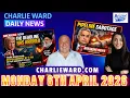 CHARLIE WARD DAILY NEWS WITH CHARLIE WARD DREW DEMI MONDAY 6TH APRIL 2026