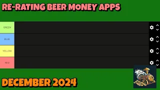 Re-Rating EVERY Beer Money App I ve Shown on This Channel in a Tier List 2025