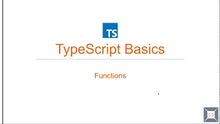 TypeScript Basics 07 Functions