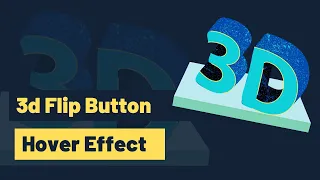 CSS 3d flip Button Hover Effect Html Css