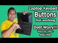 Solved How to fix Laptop keypad BUTTONS not working Some keys are not working Laptop repair