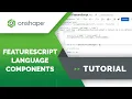 FeatureScript Language Components