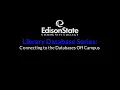 Library Database Off Campus