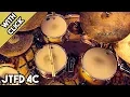 Lagu Metal Ballad 70 bpm | Drumless Backing Track For Drummers with Click | #JTFD 4C