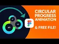Figma Tutorial Free File Trick to Create a Circular Progress Bar Animation
