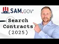 How to Properly Search SAM gov Tutorial for Government Contracts