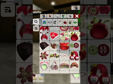 hias avatar tema merah ?! 🍎✨️|| #rblx #roblox #robloxedit #robloxindonesia #games