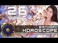 April 26 - Birt ay Horoscope Personality