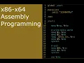 x86-64 Assembly ASM 6 - Debugging ASM