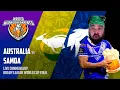 Australia vs Samoa Live Stream Commentary Rugby League World Cup Final