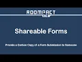 Roompact Ace Tip Sharing and Carbon Copying Form Submissions