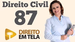Direito Civil - Aula 87 - Condição Suspensiva e Condição Resolutiva - Art. 121 CC
