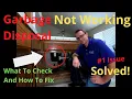Garbage Disposal Not Working What To Check And How To fix