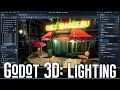 Learning Godot 4 x - 3D Lighting and Shadows Global Illumination World Environments Tutorial