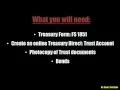 How to Reissue United States Paper Savings Bonds to a Trust