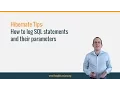 Hibernate Tip - How to log SQL statements and their parameters