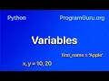 Python Variables