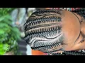 6 stitch braids with design