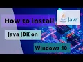 How to install Java JDK on Windows 10 Java Step by Step Java Beginner s Guide Sinhala 02