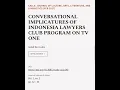 Download Lagu CONVERSATIONAL IMPLICATURES OF INDONESIA LAWYERS CLUB PROGRAM  ON TV ONE | RTCL.TV