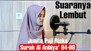 Download ADEM!! Tilawah Merdu Kak Riska Surah Al Anbiya' 94-98 || Junita Puji Riska MP3