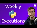Execute Python Weekly to email Excel Generated Reports