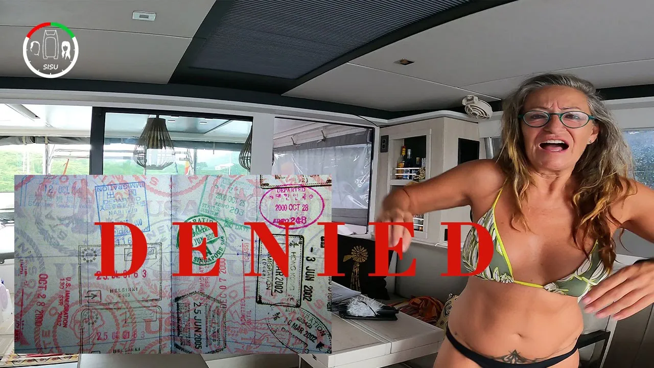 #150 DENIED ENTRY in 100th Country DAMN VIRUS for making LIFE DIFFICULT | Sisu Leopard 45 Catamaran