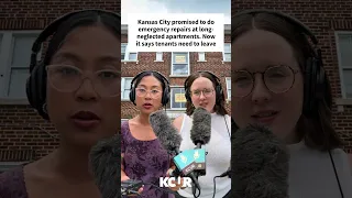 Kansas City promised to do emergency repairs at neglected apartments Now tenants have to leave