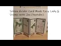 Screen Divider Card Made Easy
