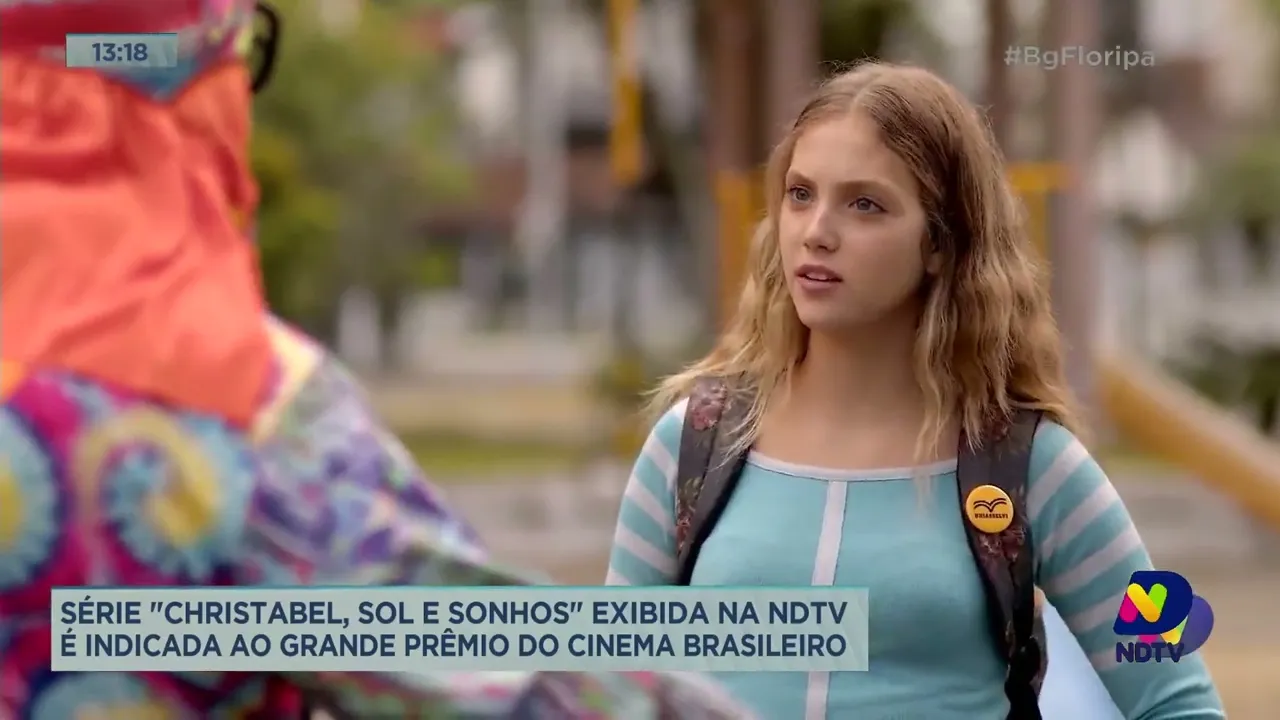 Série "Christabel, sol e sonhos" exibida na NDTV é indicada ao grande prêmio do cinema brasileiro