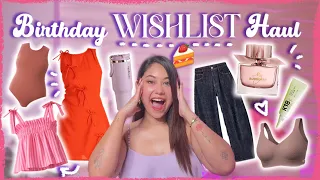 My BIRTHDAY Wishlist HAUL 🎂🛍️Outfits/Fragrance/Makeup & MORE😍 ThatQuirkyMiss