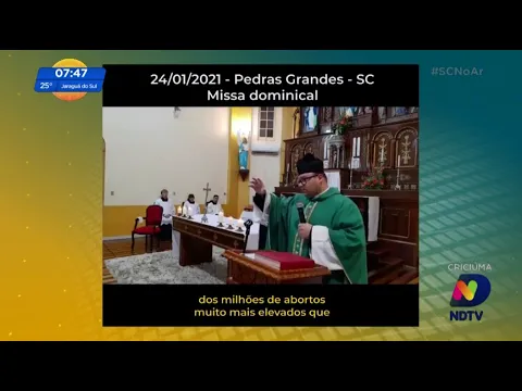 Padre diz que vacina é feita de fetos abortados e causa polêmica