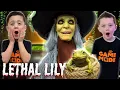 Lethal Lily Witch Home Depot Halloween 2023 Unbox Setup Halloween Animatronic