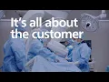 By putting our customers and patients first we re changing healthcare around the world