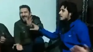 نهفات و ضحك و مزح ساروتنا مع صديقه معاذ عبد الباسط الساروت و معاذ الشامي 