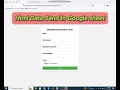 How to Submit HTML Form Data to Google Sheets Save Using doPost Method AppScript JavaScript