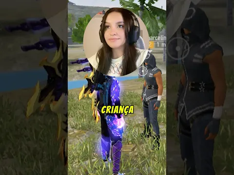 Fingir ser criança pra outra criança #shortsfreefire #freefire