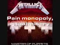 Metallica-Master Of Puppets (Lyrics)