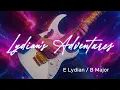 E Lydian Backing Track Atmospheric Guitar Jam Track Floating Major Vibe