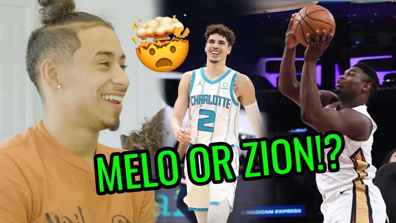 Julian Newman Chooses Between LaMelo's Followers & Zion's Bounce! OFFICIAL Would You Rather 😂