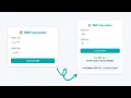 BMI Calculator Using HTML CSS JavaScript Complete Health Status Checker with Ideal Weight