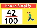 How to Simplify the Fraction