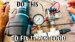 Water Pump Pressure Switch Troubleshooting | How To Fix A Water Pump