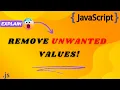 How to Remove null undefined 0 NaN and Special Characters from Array in JavaScript