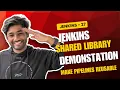 Jenkins Ep27 Shared Library Hands-On Demo Reusable Pipeline Code in Jenkins
